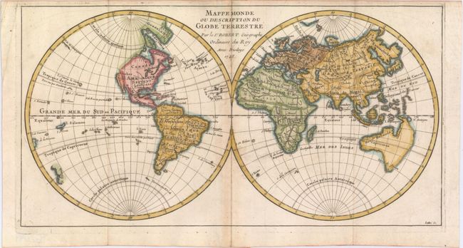 Mappemonde ou Description du Globe Terrestre