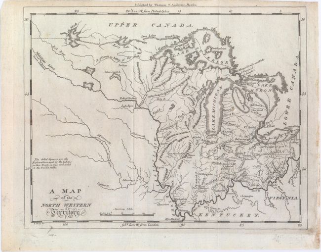 A Map of the North Western Territory