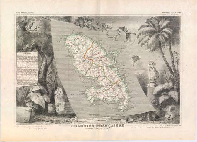 Colonies Francaises Martinique Amerique du Sud