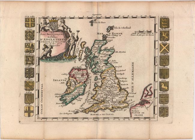 Les Iles Britanniques ou les Royaumes d'Angleterre d'Ecosse et d'Irlande avec les Iles qui en Dependent