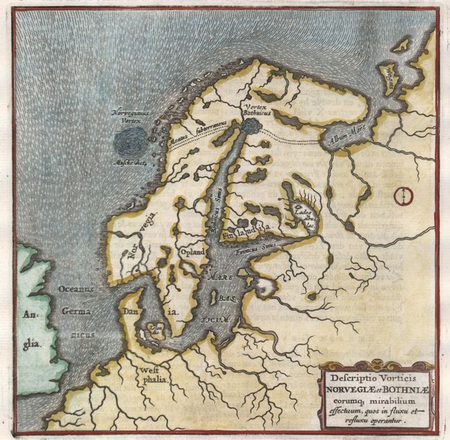 Descriptio Vorticis Norvegiae et Bothniae Eorumqe Mirabilium Effectuum, quos in Fluxu et Refluxu Operantur