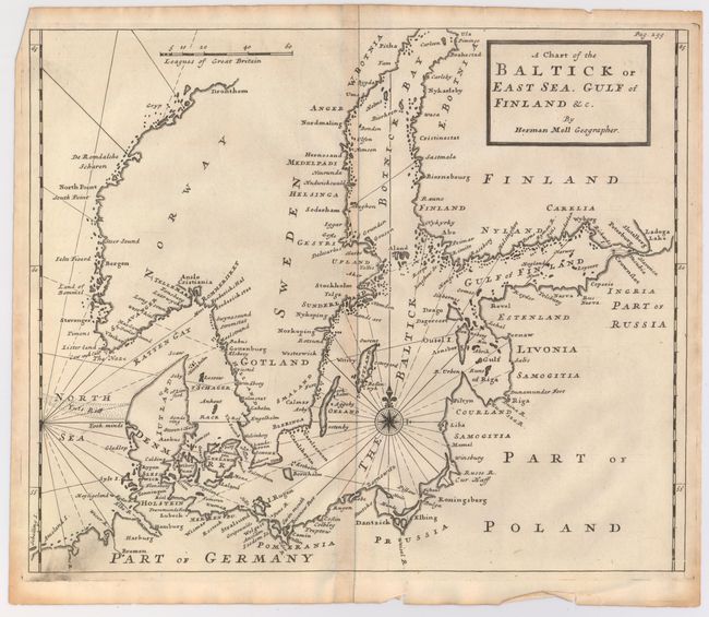 A Chart of the Baltick or East Sea. Gulf of Finland &c.