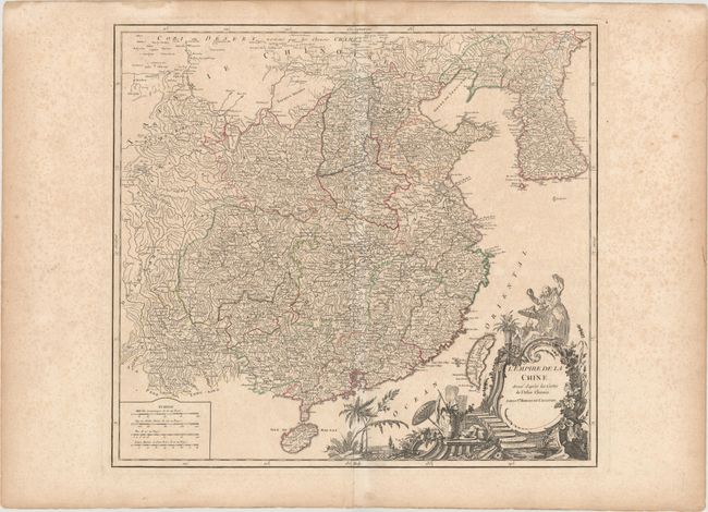 L'Empire de la Chine Dresse d'Apres les Cartes de l'Atlas Chinois
