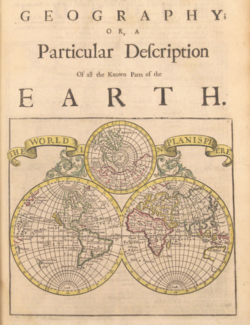 The Compleat Geographer: or, the Chorography and Topography of All the Known Parts of the Earth. To Which Is Premis'd an Introduction to Geography ... The Fourth Edition...