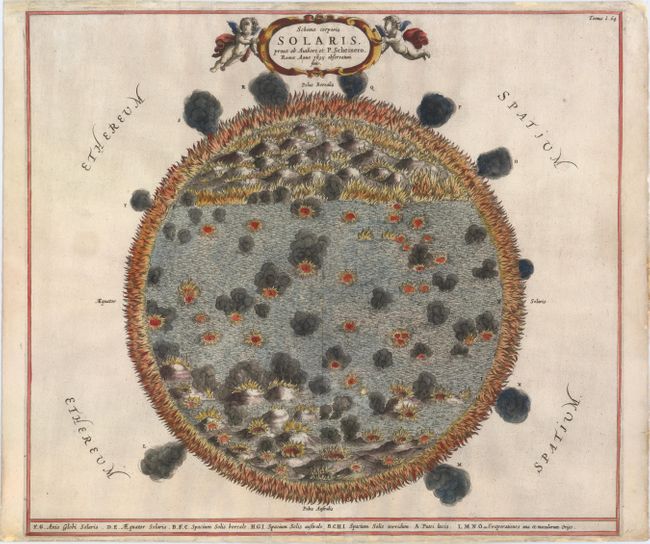 Schema Corporis Solaris, Prout ab Authore et P. Scheinero. Romae Anno 1635 Observatum Suit