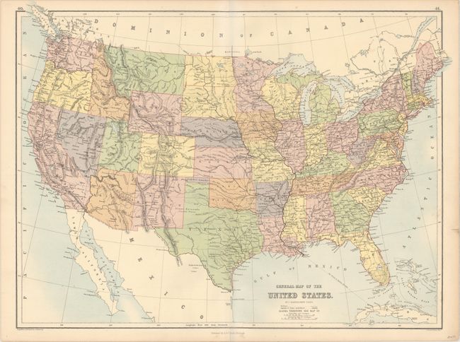 General Map of the United States