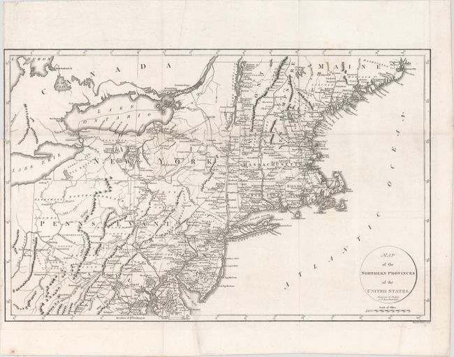 Map of the Northern Provinces of the United States