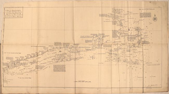 Notes on an Early Chart of Long Island Sound [with] A Portion of a Map of New England in the Public Record Office