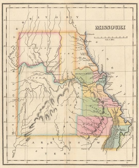 Geographical, Statistical, and Historical Map of Missouri.