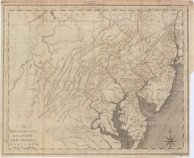 A Map of Pennsylvania Delaware New Jersey & Maryland, with the Parts Adjacent [with 2 volumes] The History of Pennsylvania, in North America...