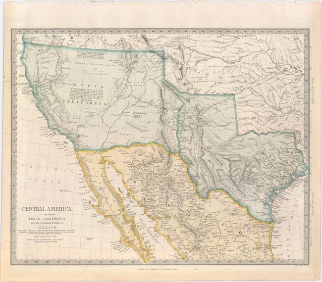 Central America II. Including Texas, California and the Northern States of Mexico...