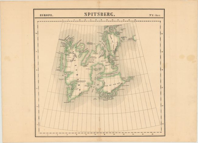 Europe. Spitsberg. No 1 (Ter)