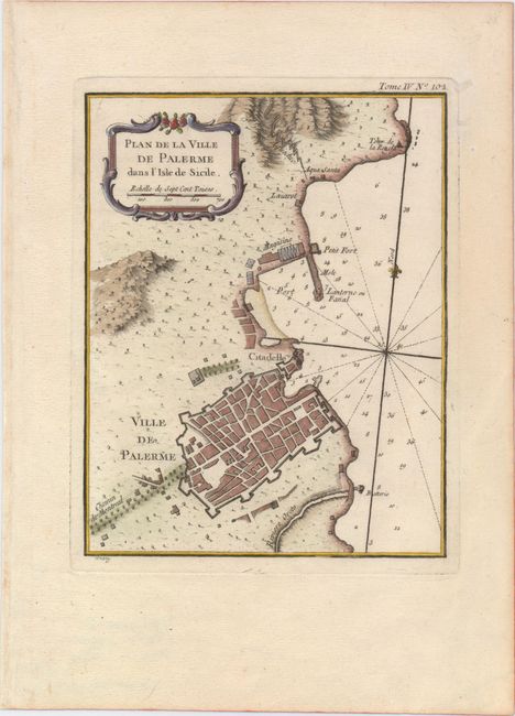 Plan de la Ville de Palerme dans l'Isle de Sicile