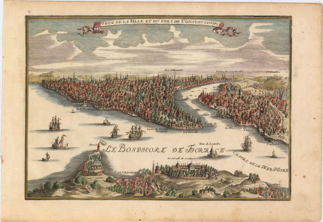 Veue de la Ville et du Port de Constantinople