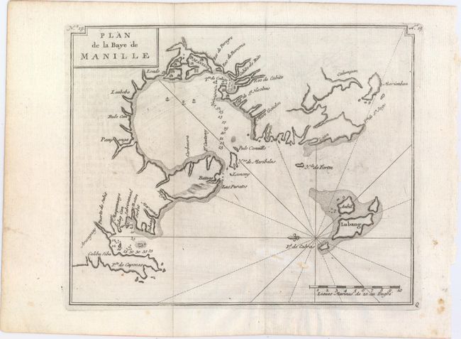 Plan de la Baye de Manille