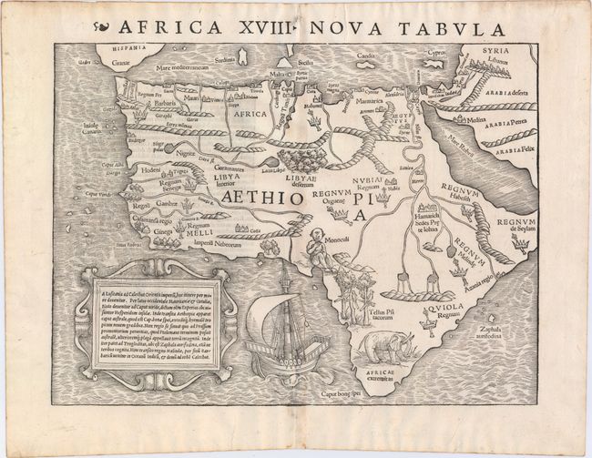 Africa XVIII Nova Tabula