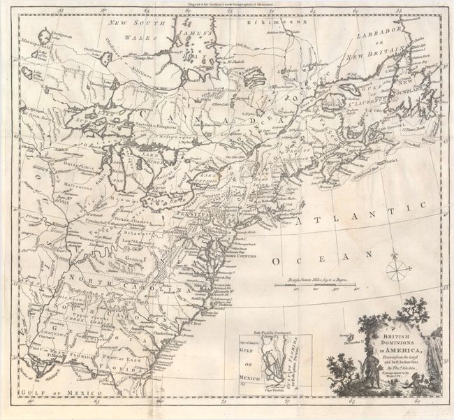 British Dominions in America, Drawn from the Latest and Best Authorities