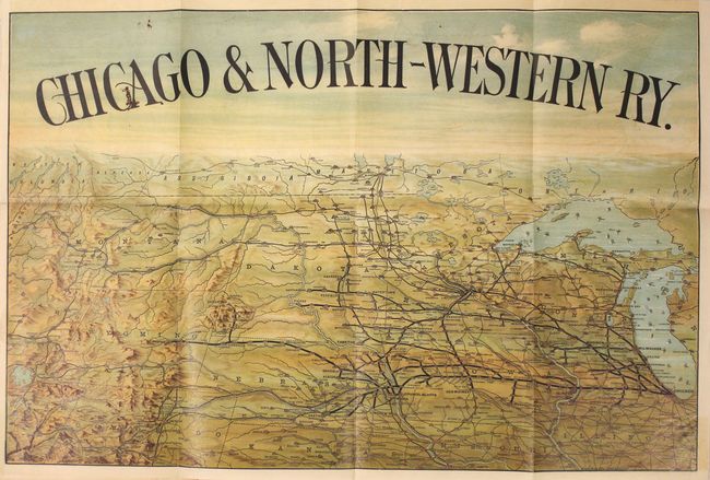 Chicago & North-Western Ry. [with] The Camp on the Brule A Reminiscence: Enthusiastic Spasmodic Didactic Everything but Poetic or Prosaic