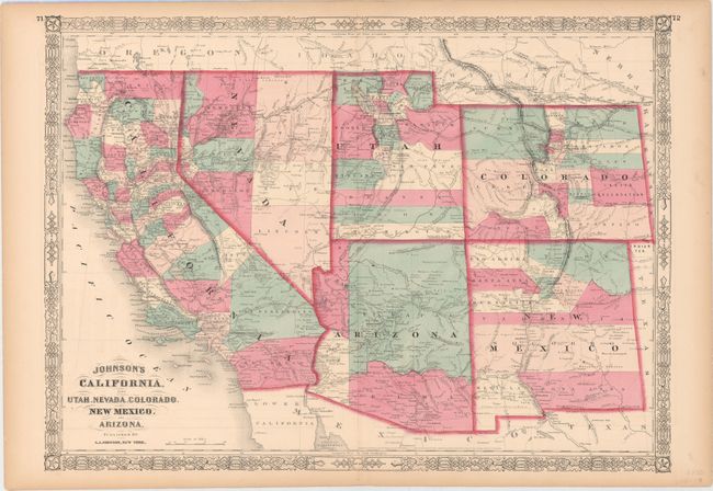 Johnson's California, Also Utah, Nevada, Colorado, New Mexico, and Arizona