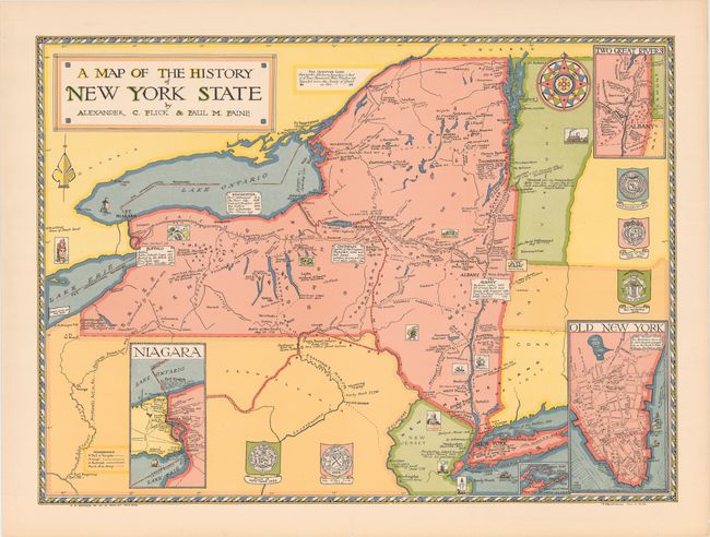 A Map of the History of New York State