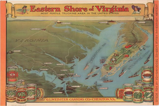 Eastern Shore of Virginia Most Fertile Trucking Area in the United States