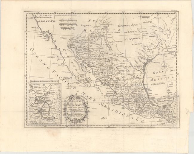 Messico o Nuova Spagna Dove si Possono Rintracciare i Movimenti di Cortes...