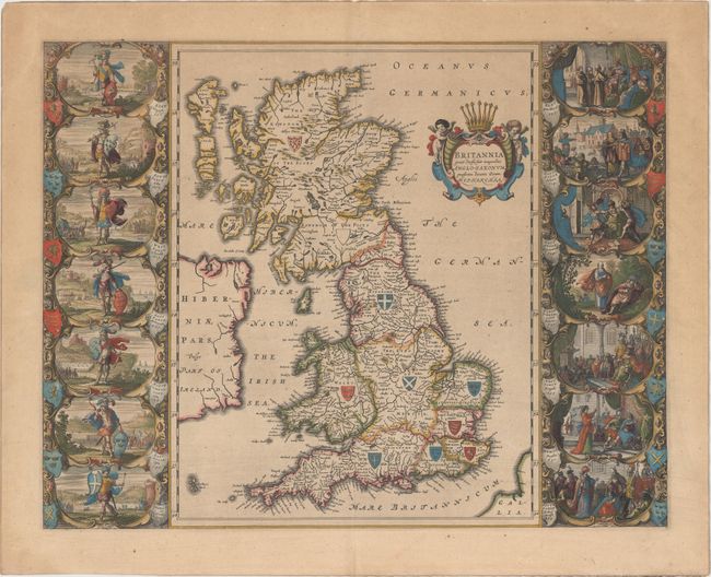 Britannia Prout Divisa fuit Temporibus Anglo-Saxonum, Praesertim Durante Illorum Heptarchia