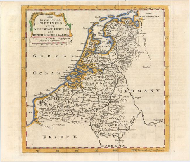 The Seven United Provinces, with the Austrian, French, and Dutch Netherlands