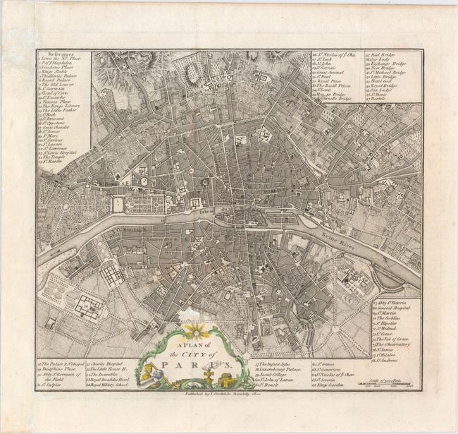 A Plan of the City of Paris