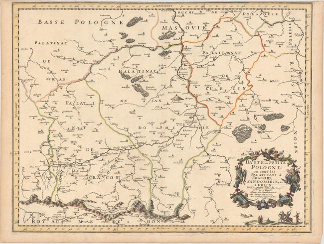 Haute, ou Petite Pologne: ou sont les Palatinats de Cracow, Sandomirie, et Lublin