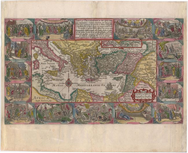 Tabula Geographica, in Qua Omnes Regiones, Urbes, Oppida, et Loca Describuntur, quorum mentio sit in Actis et Epistolis Apostolorum, et Apaocalypsi