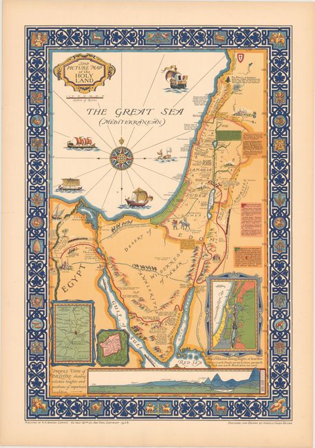 The Picture Map of the Holy Land
