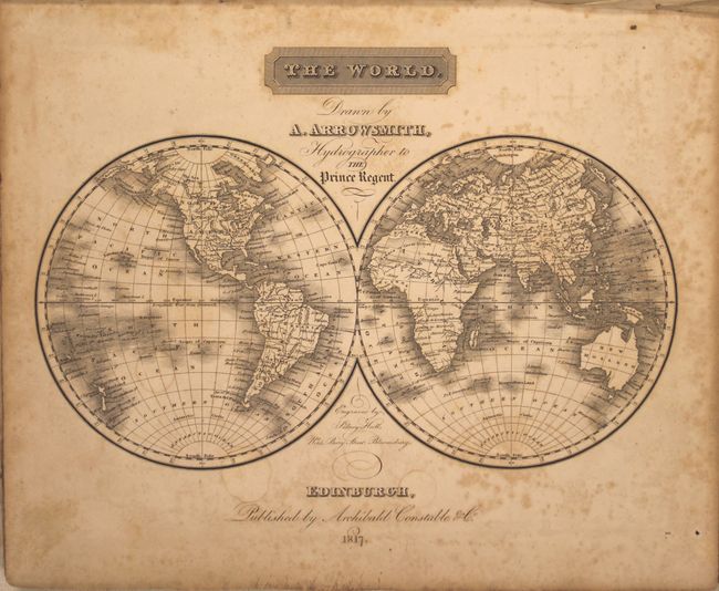 A New General Atlas, Constructed from the Latest Authorities, by Arrowsmith, Hydrograher to the Prince RegentComprehended in Fifty Three Maps from Original Drawings