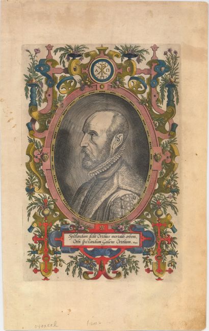 Spectandum Dedit Ortelius Mortalib. Orbem, Orbi Spectandum Galleus Ortelium