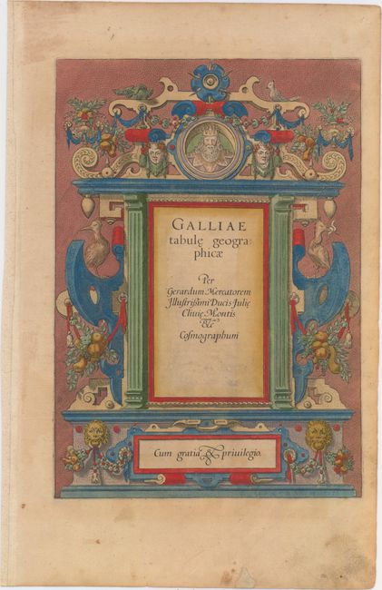Galliae Tabule Geographicae