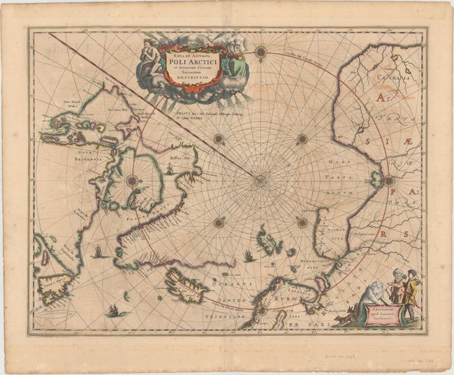 Nova et Accurata Poli Arctici et Terrarum Circum Iacentium Descriptio