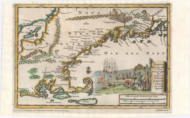 Nieuw Engeland in Twee Scheeptogten door Kapitein Johan Smith inde Iaren 1614 en 1615 Bestevend