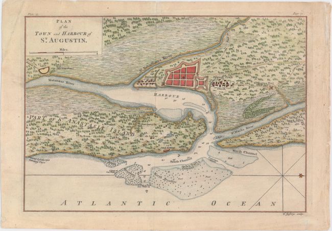 Plan of the Town and Harbour of St. Augustin