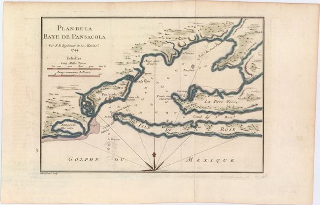 Plan de la Baye de Pansacola