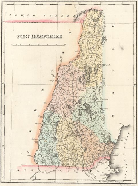 Geographical, Statistical, and Historical Map of New Hampshire