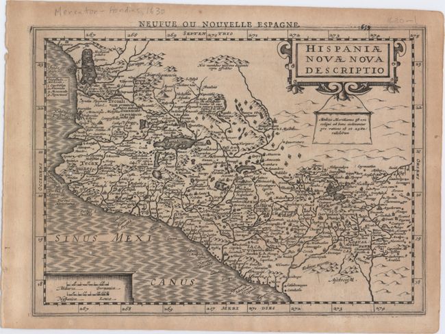 Hispaniae Novae Nova Descriptio