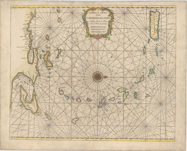 A Correct Chart of the Caribbee Islands