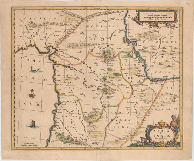 Syriae, sive Soriae. Nova et Accurata Descriptio