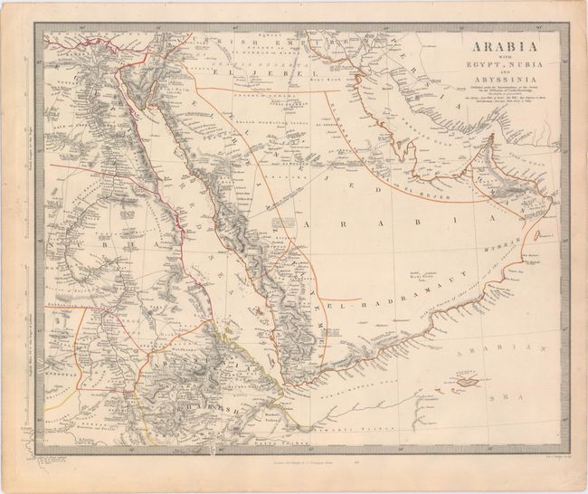 Arabia with Egypt, Nubia and Abyssinia