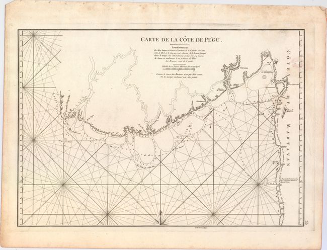 Carte de la Cote de Pegu