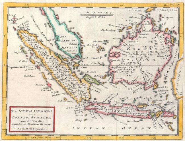 The Sunda Islands vitz Borneo, Sumatra and Iava &c. Agreable to Modern History