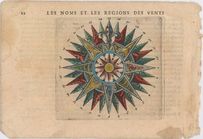 Les Noms et les Regions des Vents