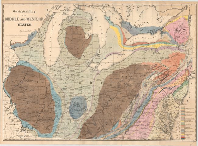 Geological Map of the Middle and Western States