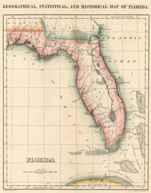 Geographical, Statistical, and Historical Map of Florida