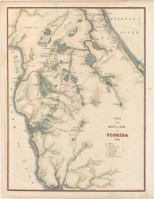 A Map of the Seat of War in Florida